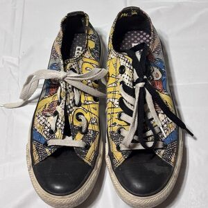 Converse All Star DC Comics Batgirl  Sneaker Women's size 7 Men's 5  - Good Cond